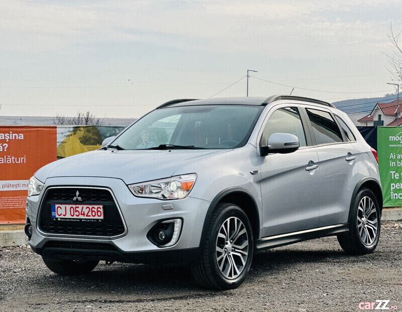 Argintiu Utilizat 2015 Mitsubishi ASX Top SUV | 9.190 EUR (Preț OK) - Imagine 1/4