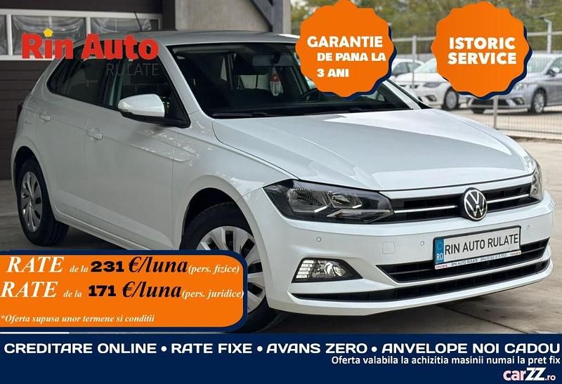 Culoarealb Utilizat 2021 VW Polo Comfortline Hatchback | 9.990 EUR (Preț bun) - Imagine 1/4