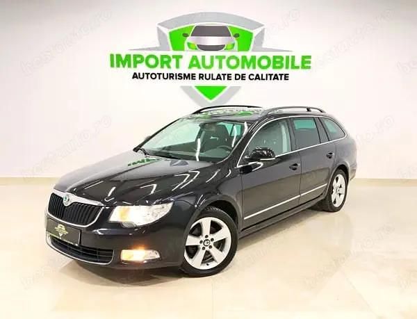 Culoarenegru Utilizat 2011 Skoda Superb Exclusive Break | 5.999 EUR (Preț OK) - Imagine 1/4