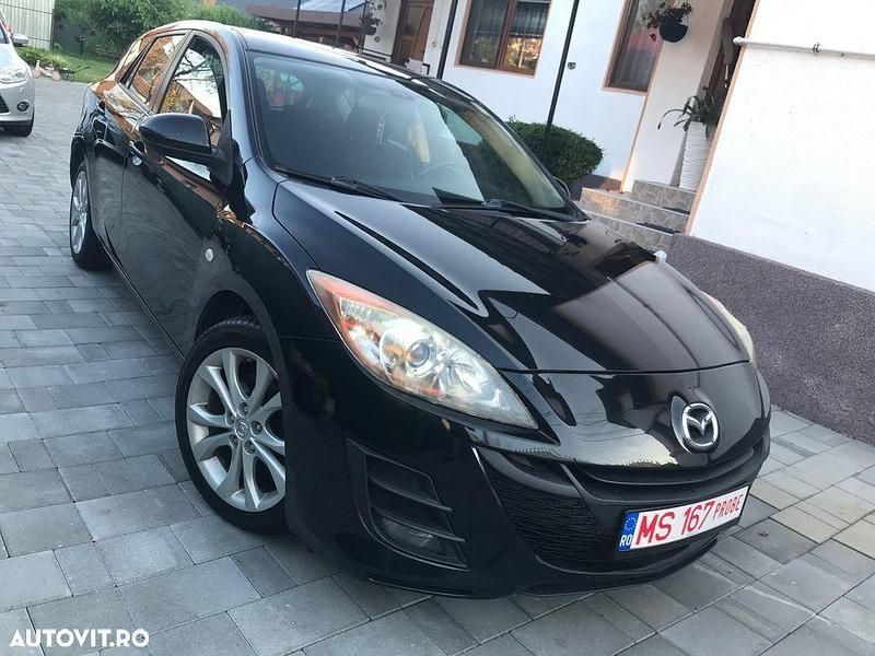 Negru Utilizat 2009 Mazda 3 Hatchback | 4.700 EUR (Puțin scump) - Imagine 1/4