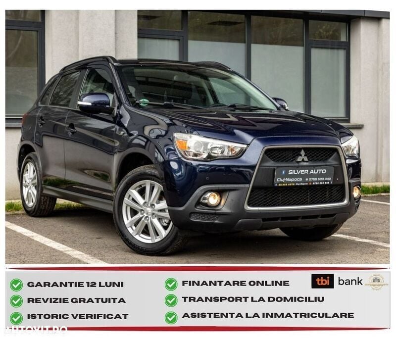 Alte culori Utilizat 2010 Mitsubishi ASX Instyle SUV | 7.350 EUR (Preț OK) - Imagine 1/4