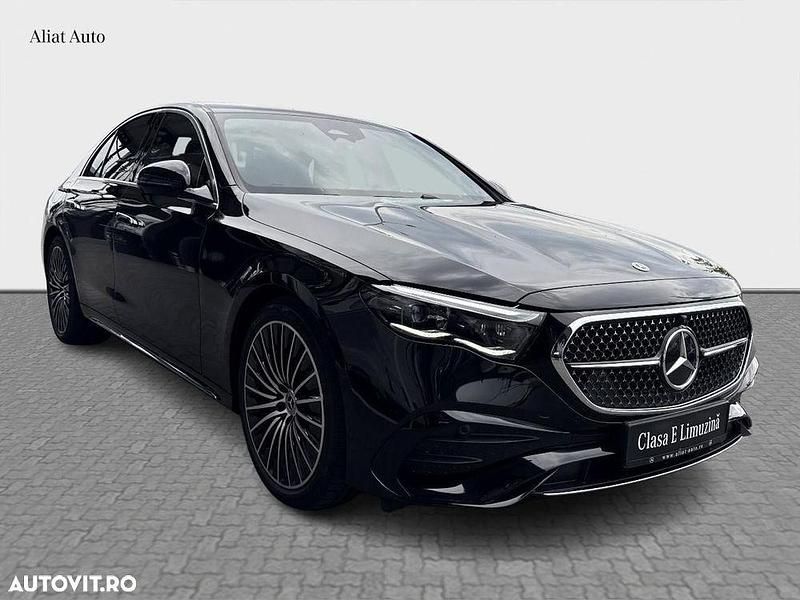 Nouă Mercedes E200 204 CP (150 kW) 2025 Negru Berlinǎ