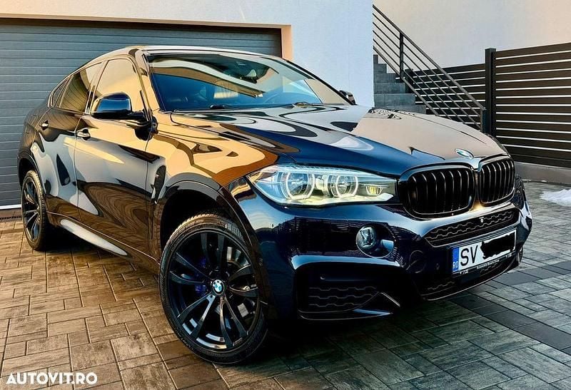 Second-hand BMW X6 Comfort Edition 313 CP (230 kW) 2016 Culoarealbastru SUV