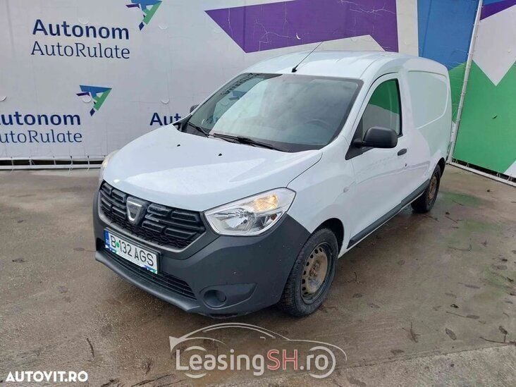 Alb Utilizat 2018 Dacia Dokker Ambiance Van | 8.950 EUR (Scump) - Imagine 1/4