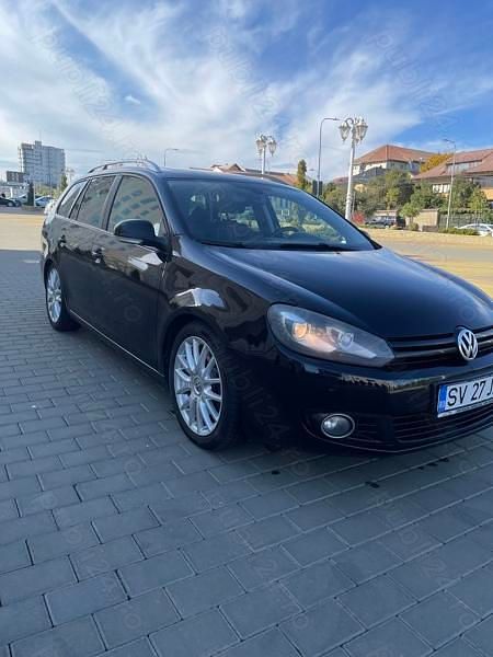 Negru Utilizat 2013 VW Golf VII Match Break | 6.650 EUR (Preț OK) - Imagine 1/4