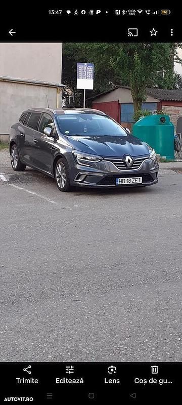 Gri Utilizat 2016 Renault Mégane GT Line GT-Line Break | 9.990 EUR (Puțin scump) - Imagine 1/4