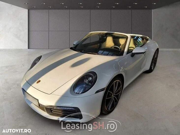 Alb Utilizat 2022 Porsche 911 Carrera Cabriolet Cabrio | 104.193 EUR - Imagine 1/4