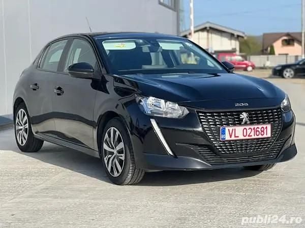 Second-hand Peugeot 208 75 CP (55 kW) 2020 Negru Hatchback