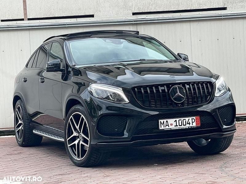 Second-hand Mercedes GLE350 AMG line 258 CP (189 kW) 2019 Culoarenegru Coupe