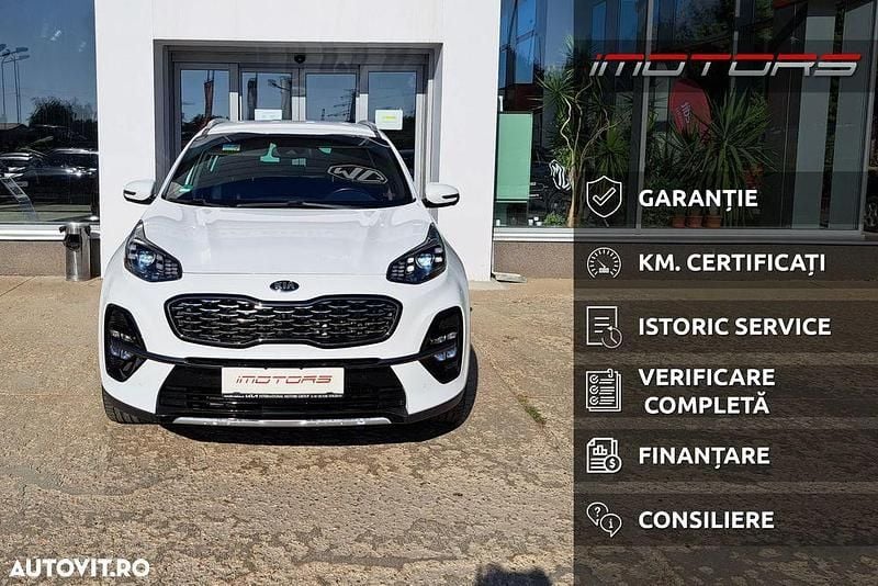 Culoarealb Utilizat 2019 Kia Sportage GT-Line SUV | 19.790 EUR (Puțin scump) - Imagine 1/4