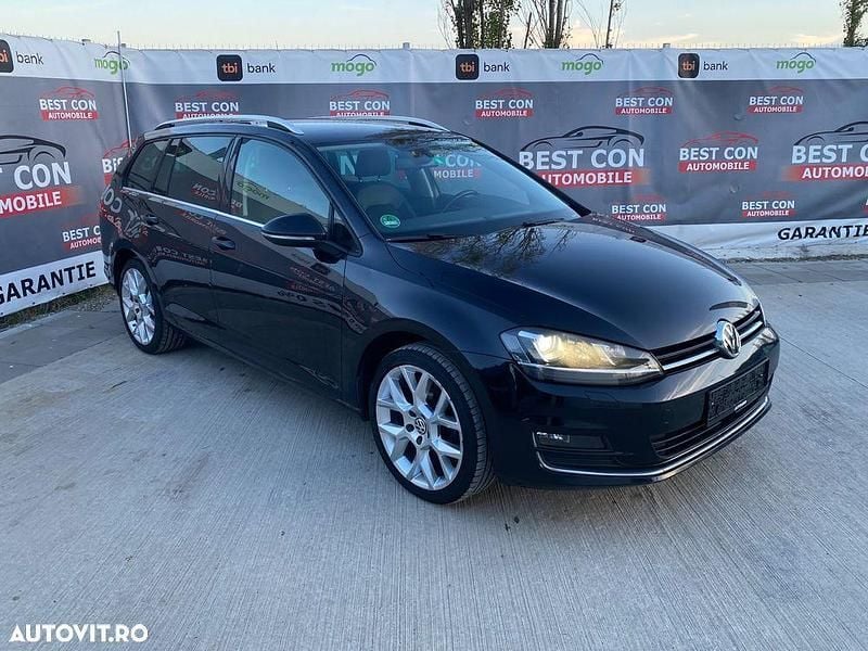 Culoarenegru Utilizat 2015 VW Golf VII Highline Break | 8.900 EUR (Preț OK) - Imagine 1/4