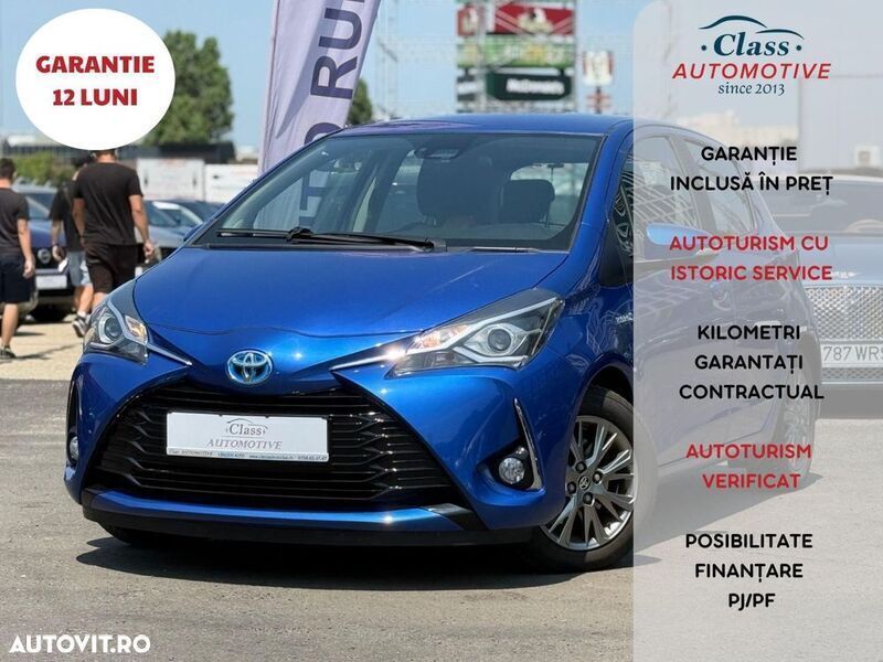 Albastru Utilizat 2018 Toyota Yaris Hybrid | 12.990 EUR - Imagine 1/4