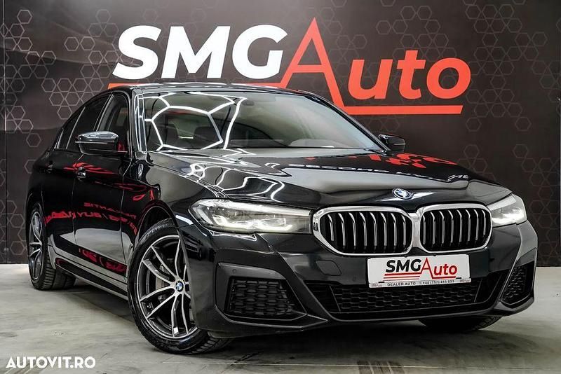 Negru Utilizat 2022 BMW 520 M Sport Berlinǎ | 32.427 EUR (Scump) - Imagine 1/4