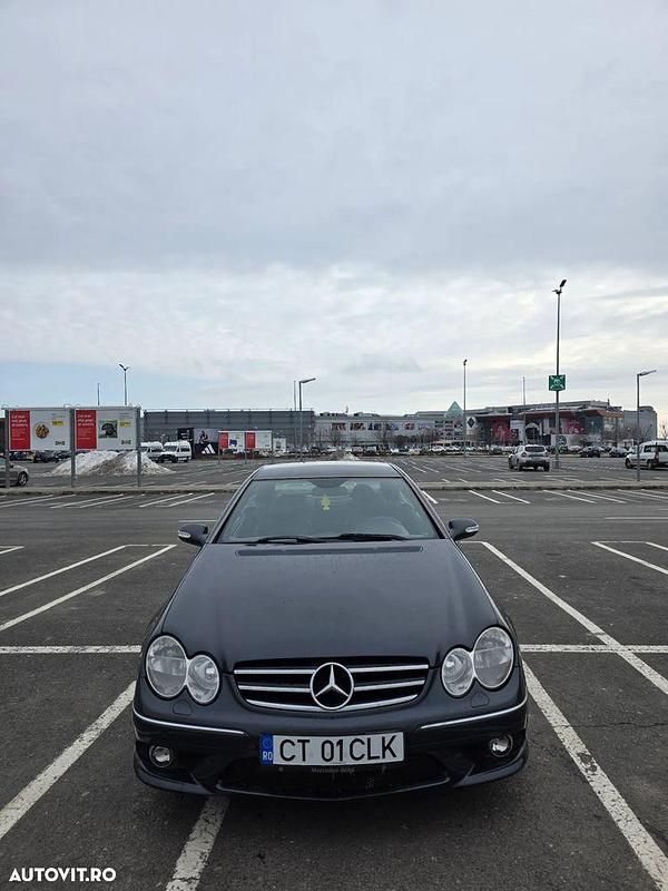 Second-hand Mercedes CLK220 Avantgarde 150 CP (110 kW) 2009 Culoarealbastru Coupe