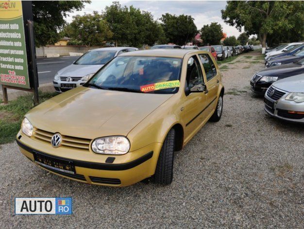 Negru Utilizat 2001 VW Golf IV Berlinǎ | 1.699 EUR (Preț OK) - Imagine 1/4