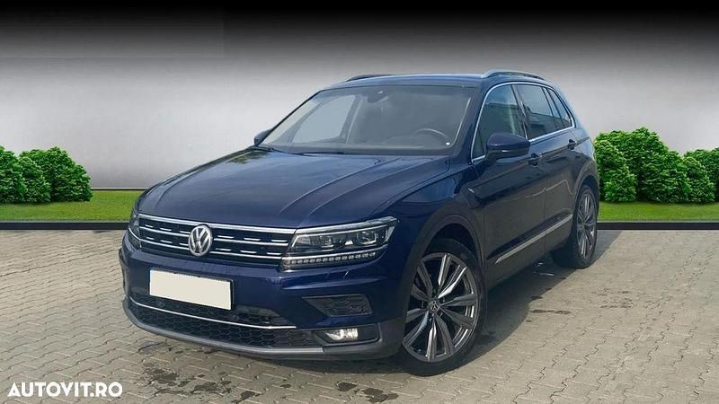 Culoarealbastru Utilizat 2018 VW Tiguan Comfortline SUV | 19.000 EUR (Puțin scump) - Imagine 1/4