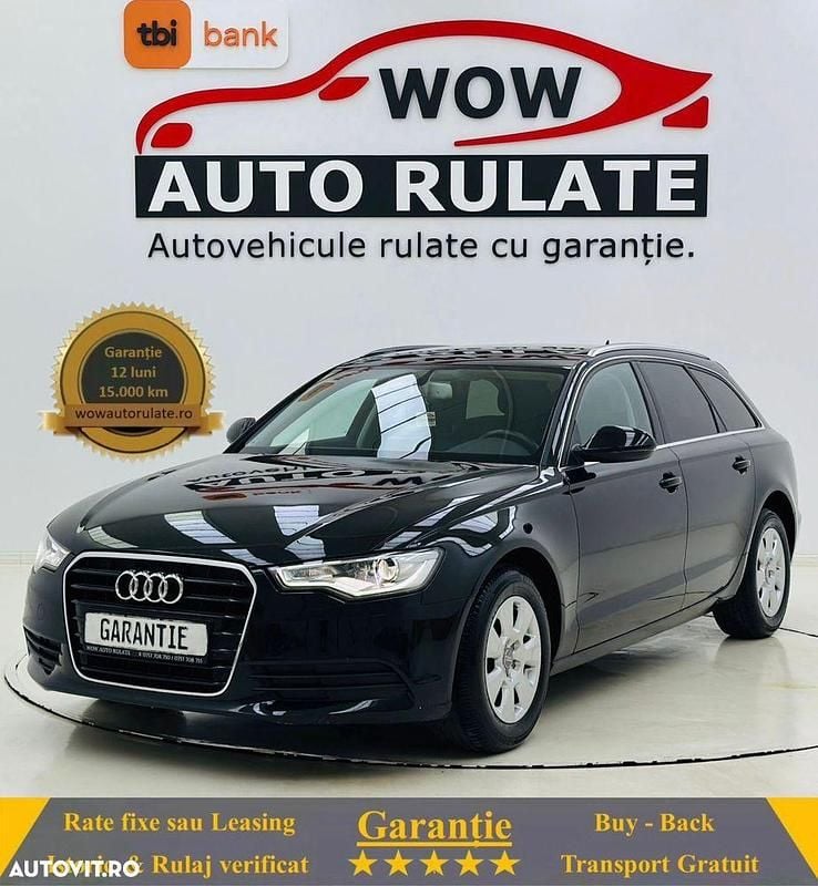 Negru Utilizat 2014 Audi A6 Break | 12.490 EUR (Preț OK) - Imagine 1/4
