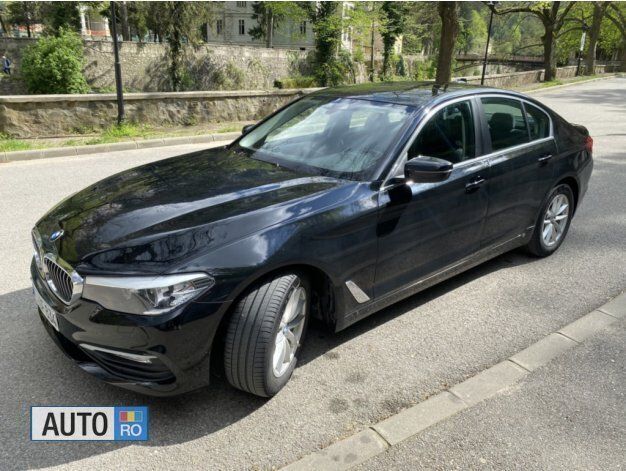 Negru Utilizat 2017 BMW 520 Berlinǎ | 27.500 EUR (Scump) - Imagine 1/4