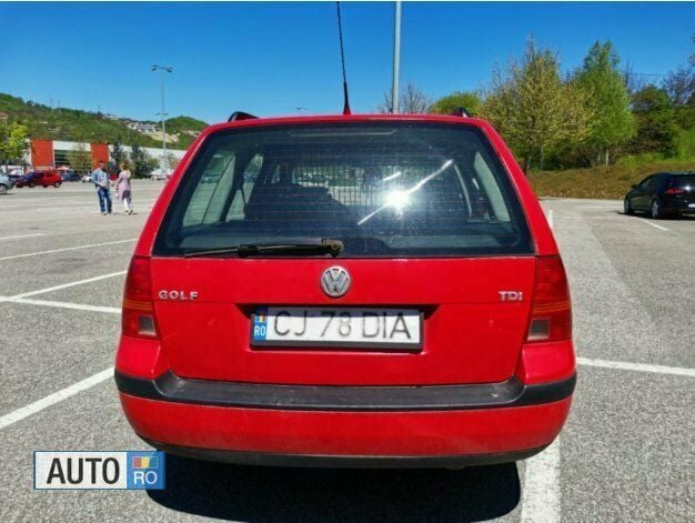Second-hand VW Golf IV 90 CP (66 kW) 2000 Roșu Break