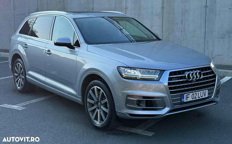 Argint Utilizat 2019 Audi Q7 Prestige SUV | 40.500 EUR (Puțin scump) - Imagine 1/4
