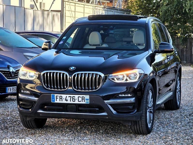 Culoarenegru Utilizat 2021 BMW X3 Luxury Line SUV | 28.599 EUR (Super Preț) - Imagine 1/4