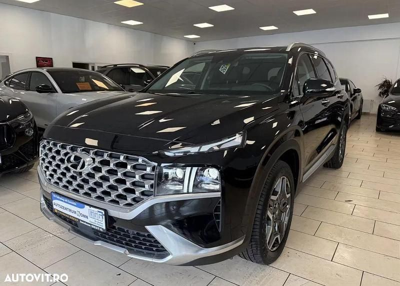 Culoarenegru Utilizat 2022 Hyundai Santa Fe Prime SUV | 29.645 EUR (Super Preț) - Imagine 1/4