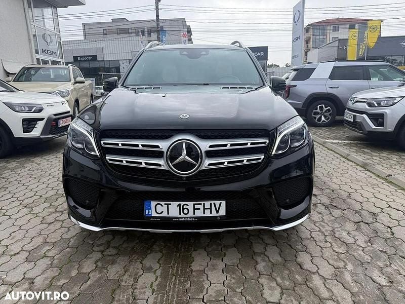 Culoarenegru Utilizat 2018 Mercedes GLS350 SUV | 45.500 EUR (Preț bun) - Imagine 1/4