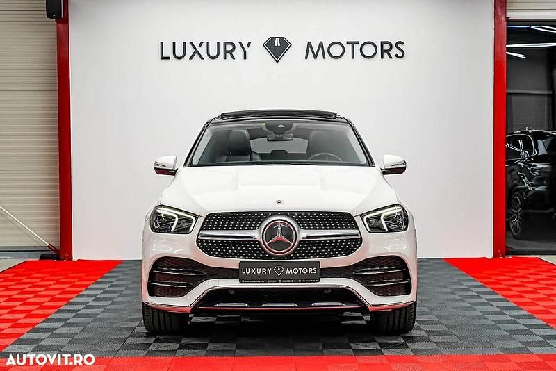 Second-hand Mercedes GLE350 AMG line 319 CP (234 kW) 2022 Culoarealb Coupe