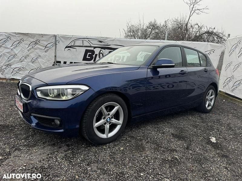 Second-hand BMW 118 Advantage 136 CP (100 kW) 2015 Culoarealbastru Hatchback