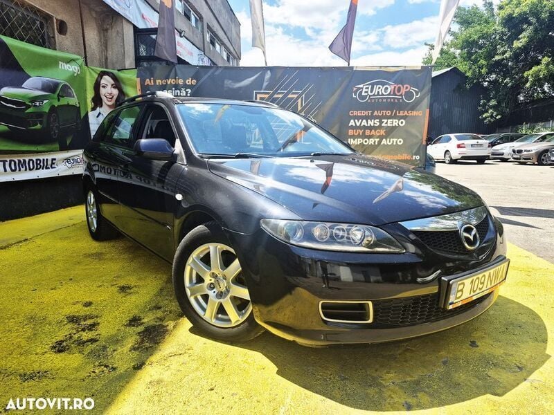 Second-hand Mazda 6 Inclusive 120 CP (88 kW) 2007 Negru Break