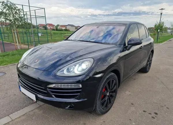 Negru Utilizat 2012 Porsche Cayenne Black Edition SUV | 16.100 EUR (Preț bun) - Imagine 1/4