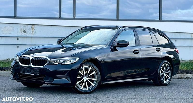 Culoarenegru Utilizat 2021 BMW 320 Sport Line Break | 16.690 EUR (Super Preț) - Imagine 1/4