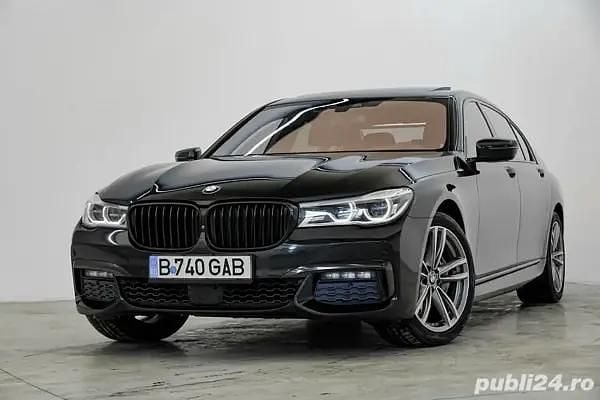 Second-hand BMW 740L 320 CP (235 kW) 2016 Negru Berlinǎ