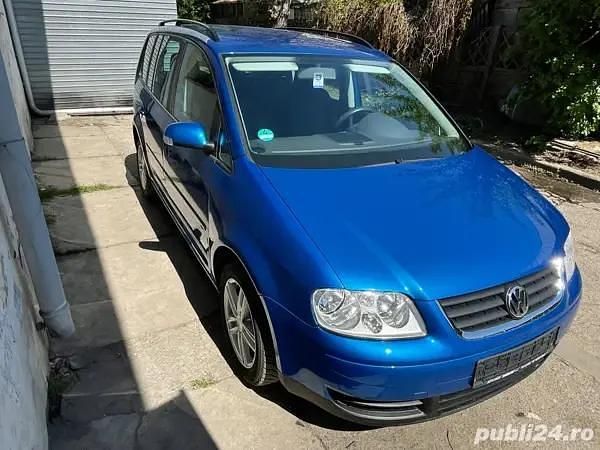 Albastru Utilizat 2004 VW Touran Monovolum | 1.700 EUR (Preț OK) - Imagine 1/4