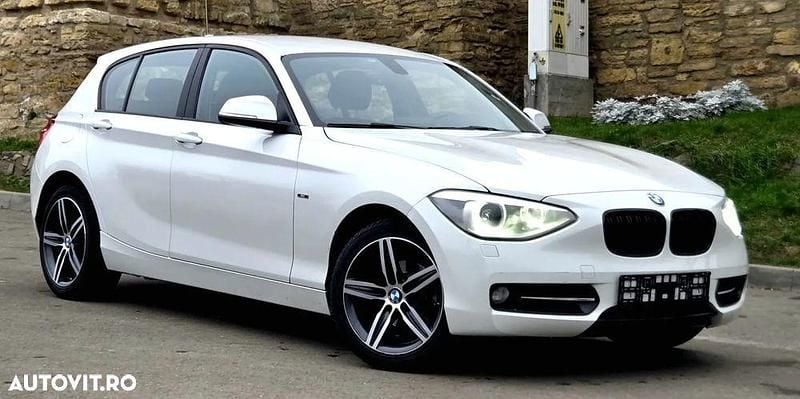 Culoarealb Second-hand 2014 BMW 118 Sport Line Hatchback | 8.500 EUR (Preț OK) - Imagine 1/4