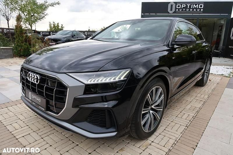 Culoarenegru Utilizat 2019 Audi Q8 Business SUV | 49.973 EUR (Preț bun) - Imagine 1/4