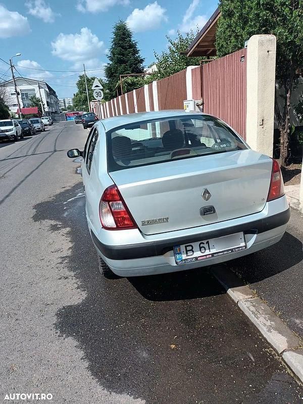 Gri Utilizat 2004 Renault Clio II Berlinǎ | 1.200 EUR (Preț bun) - Imagine 1/4