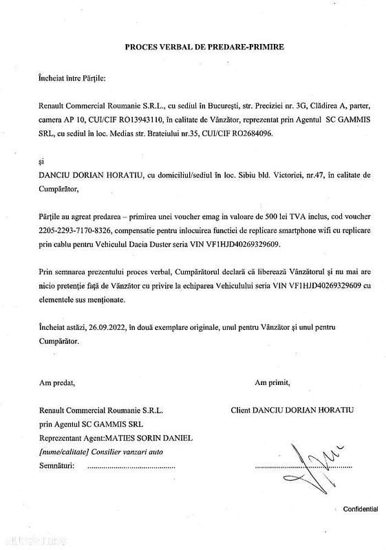 Culoaregri Utilizat 2023 Dacia Duster Extreme SUV | 21.000 EUR (Puțin scump) - Imagine 1/4