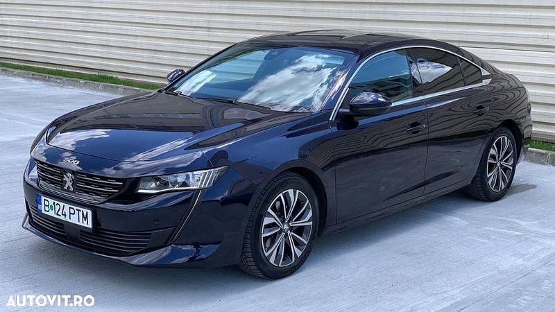 Culoarealbastru Utilizat 2021 Peugeot 508 Allure Berlinǎ | 16.700 EUR (Preț OK) - Imagine 1/4