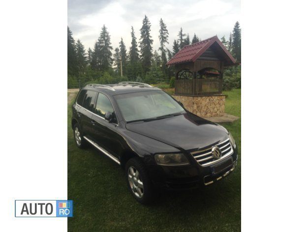 Second-hand VW Touareg 313 CP (230 kW) 2006 Negru SUV