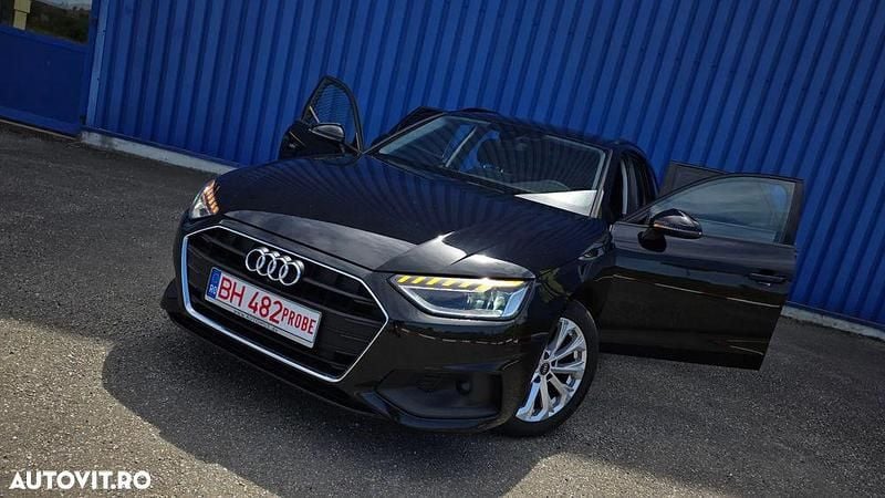 Negru Utilizat 2021 Audi A4 Advanced Break | 20.990 EUR (Preț OK) - Imagine 1/4