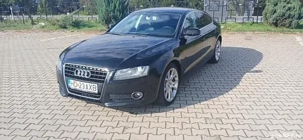 Negru Utilizat 2010 Audi A5 Sportback Berlinǎ | 8.000 EUR (Preț OK) - Imagine 1/4