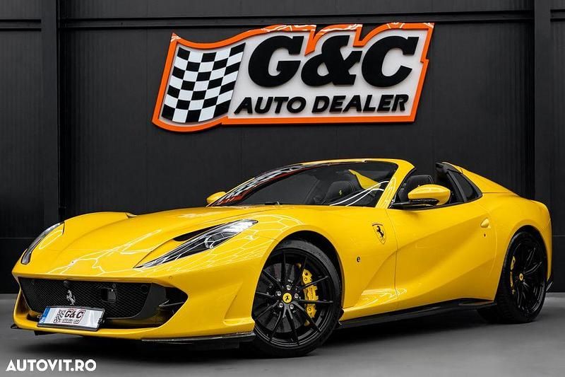 Second-hand Ferrari 812 800 CP (588 kW) 2023 Culoaregalbeuriu Cabrio