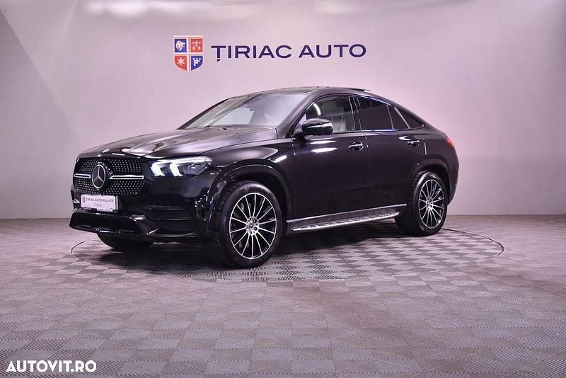 Culoarenegru Utilizat 2021 Mercedes GLE400 Coupe | 67.900 EUR (Puțin scump) - Imagine 1/4