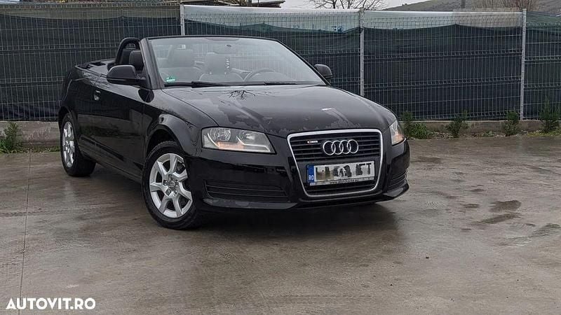 Culoarenegru Utilizat 2010 Audi A3 Cabriolet Attraction Cabrio | 4.950 EUR - Imagine 1/4
