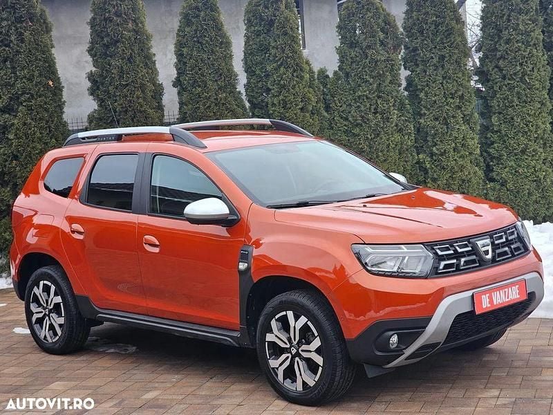 Culoareportocaliu Second-hand 2022 Dacia Duster Prestige SUV | 15.200 EUR (Preț OK) - Imagine 1/4