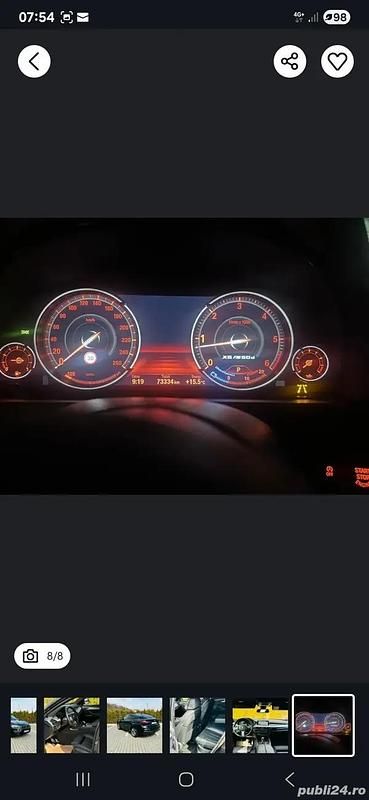 Second-hand BMW X6 M Sport 381 CP (280 kW) 2019 Negru SUV