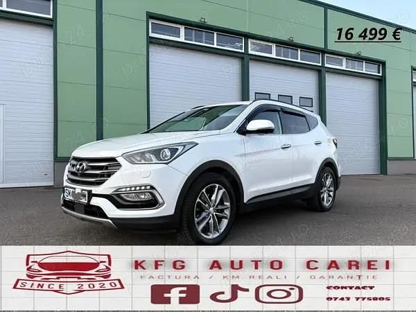 Alb Utilizat 2016 Hyundai Santa Fe SUV | 16.499 EUR (Preț OK) - Imagine 1/4