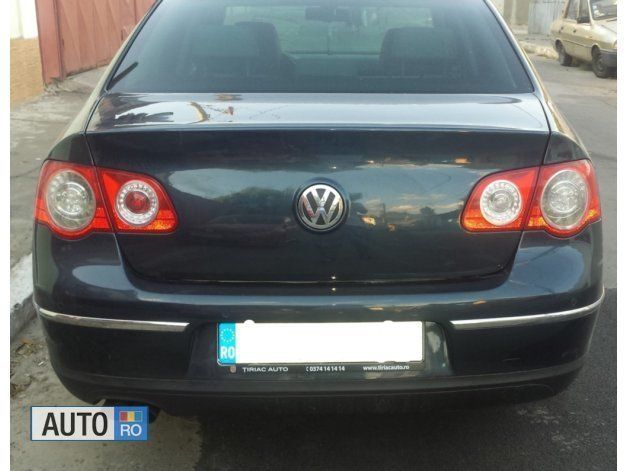 Second-hand VW Passat 170 CP (125 kW) 2008 Albastru Berlinǎ