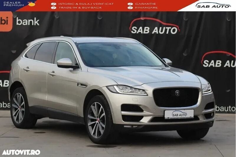 Galbeuriu Utilizat 2016 Jaguar F-Pace First Edition SUV | 17.793 EUR (Preț OK) - Imagine 1/4